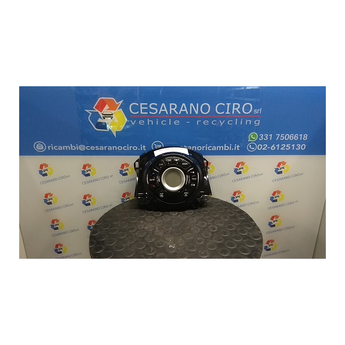 BLOCCO COMANDO CLIMATIZZAZIONE BASE 030 NISSAN MICRA (K13K) (09/10-) HR12 275103HN4B