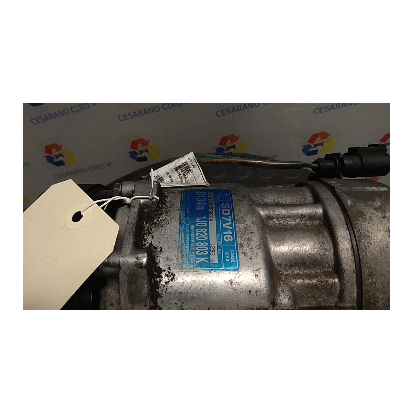 COMPRESSORE A/C 009 SEAT LEON (1M) (12/99-02/06) ARL 1J0820803L