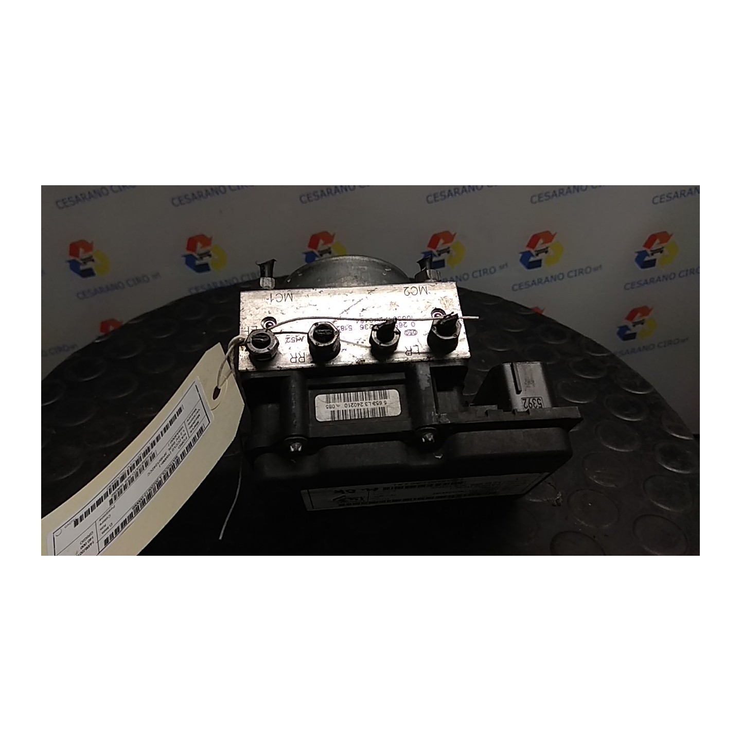 AGGREGATO ABS 085 FORD KA (CCU) (10/08-) 169A4000 1590282