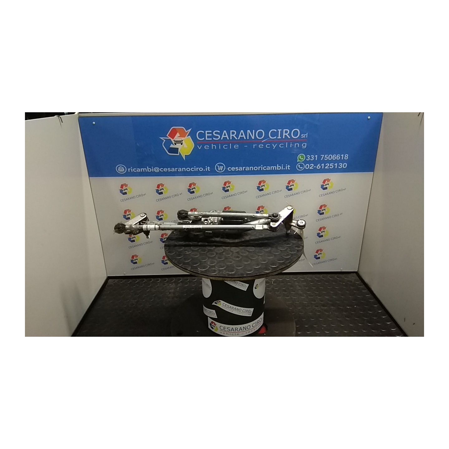 MECCANISMO TERGIPARABREZZA 126 CHEVROLET (DAEWOO) SPARK (M300) (01/10-12/15) B10D1 95228165