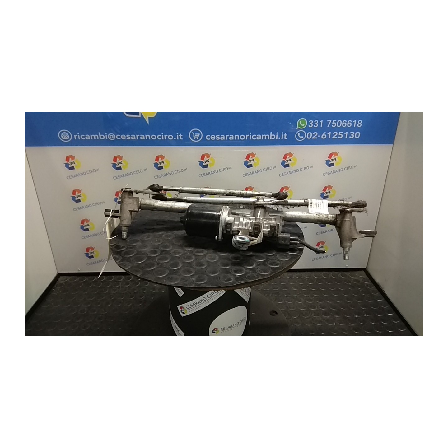 MECCANISMO TERGIPARABREZZA 126 CHEVROLET (DAEWOO) SPARK (M300) (01/10-12/15) B10D1 95228165