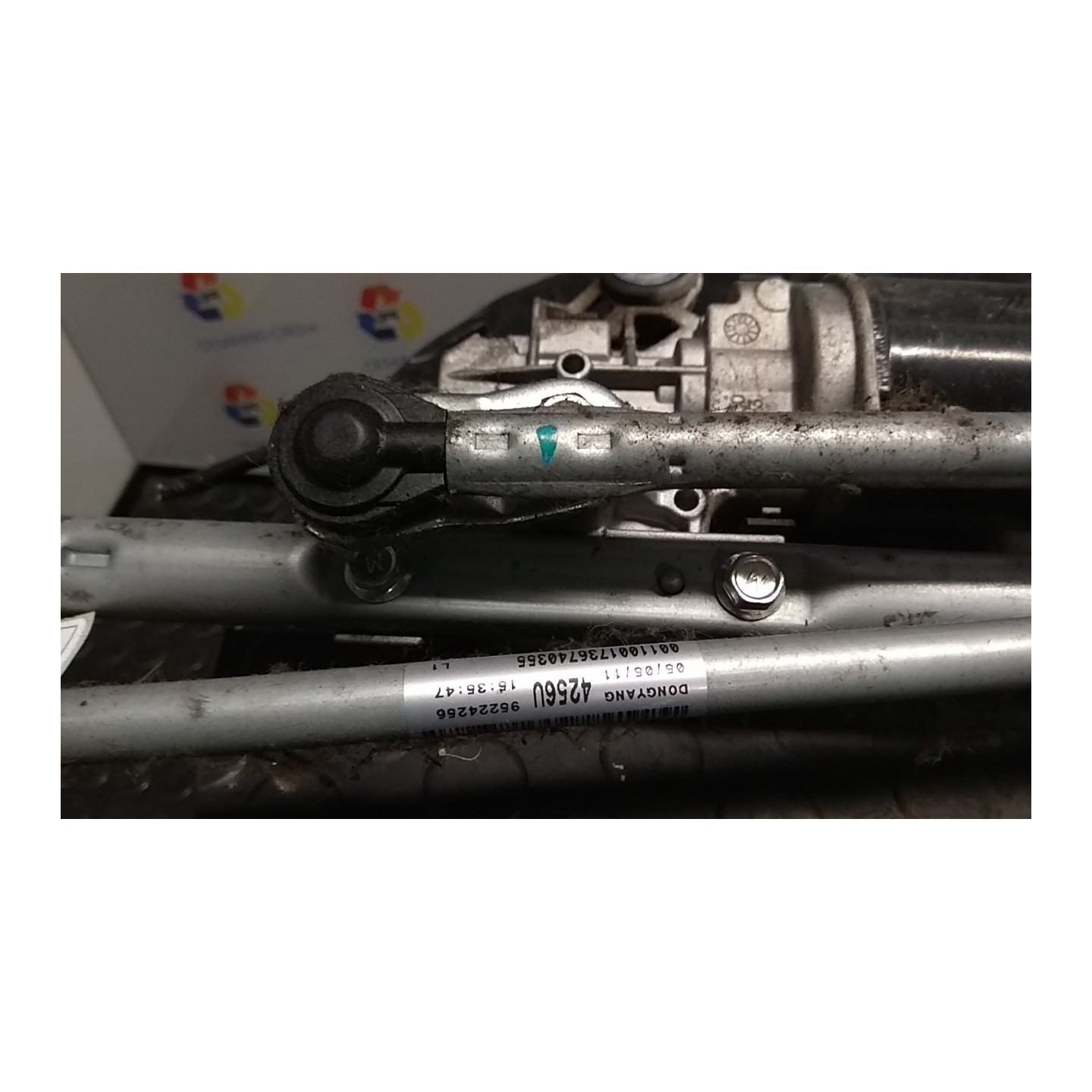 MECCANISMO TERGIPARABREZZA 126 CHEVROLET (DAEWOO) SPARK (M300) (01/10-12/15) B10D1 95228165