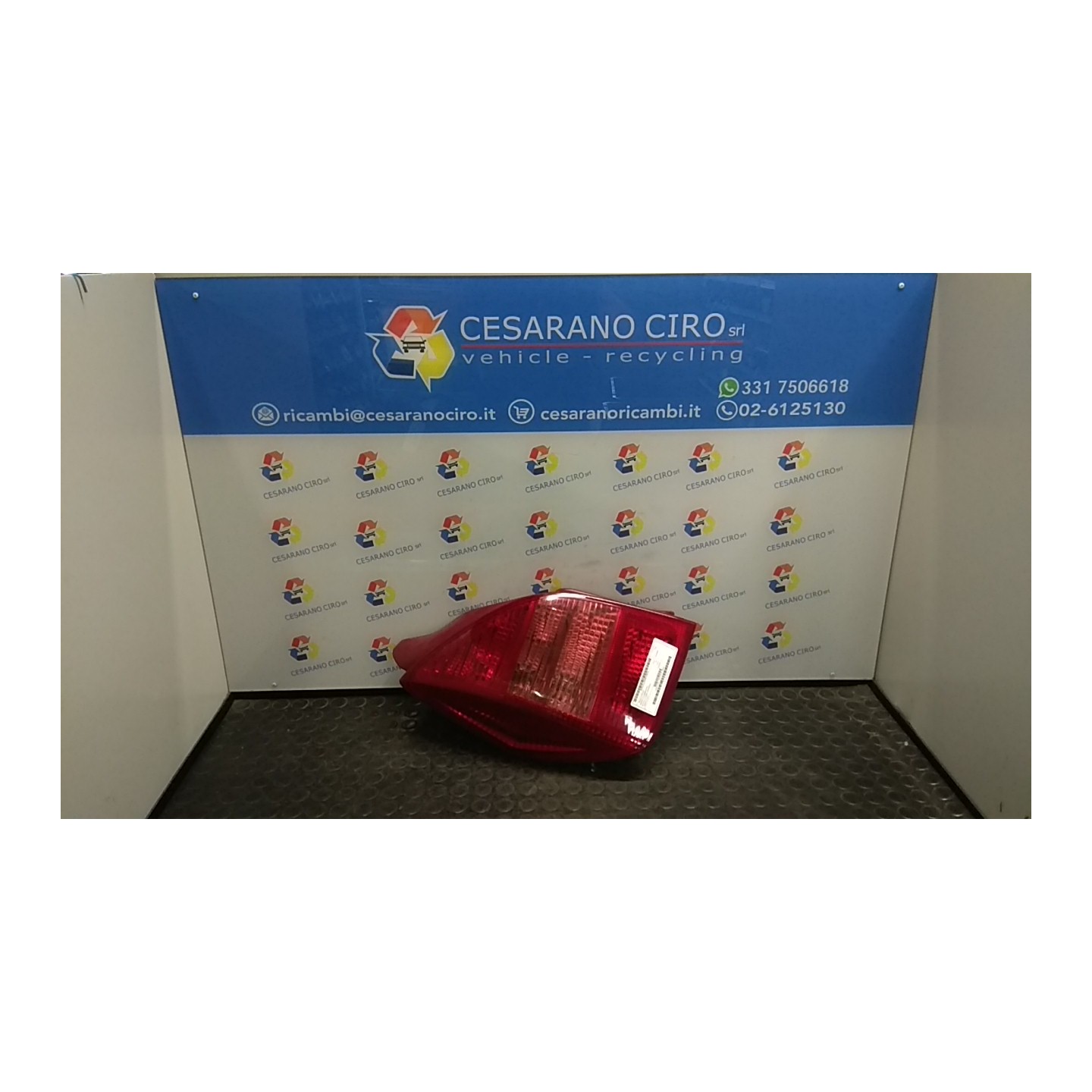 FANALE POST. CAN CAN SX. 142 CITROEN C2 (09/03-01/10) KFV 6350Y0