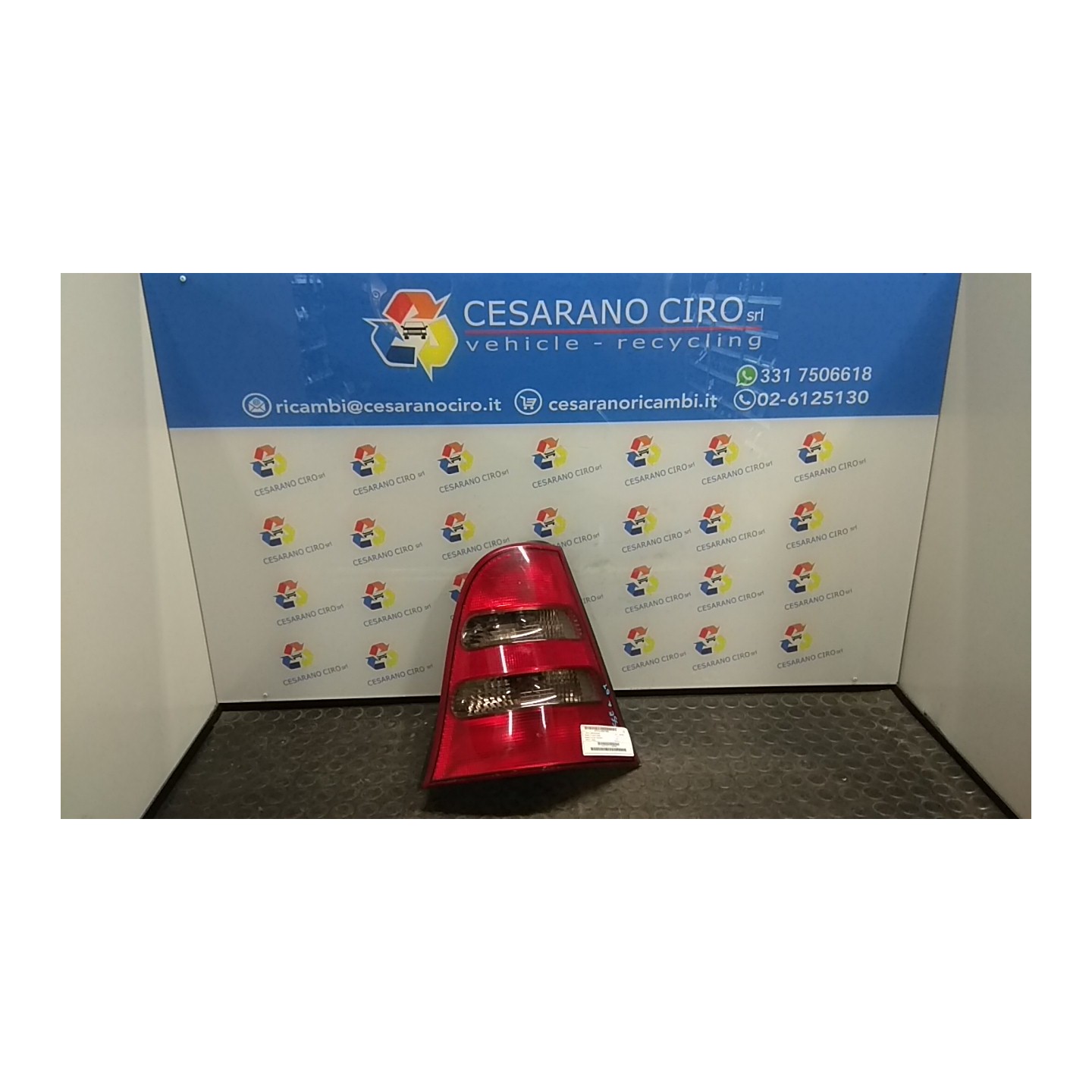 FANALE POST. DX. 023 MERCEDES-BENZ CLASSE A (W168) (03/01-06/04) 166940 A1688202864