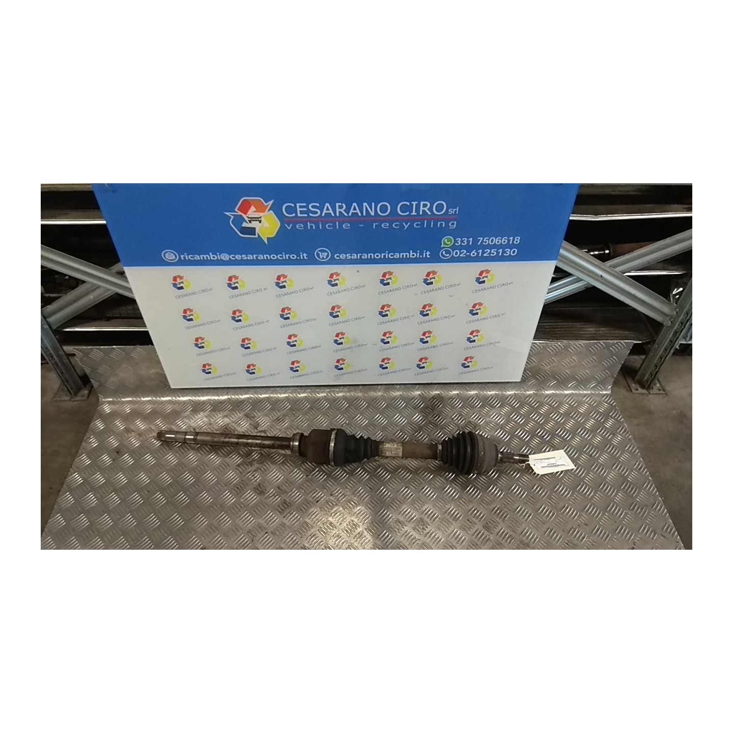 SEMIALBERO ANT. COMPL. DX. 077 PEUGEOT 307 (07/05-07/08) RHR 3273CY
