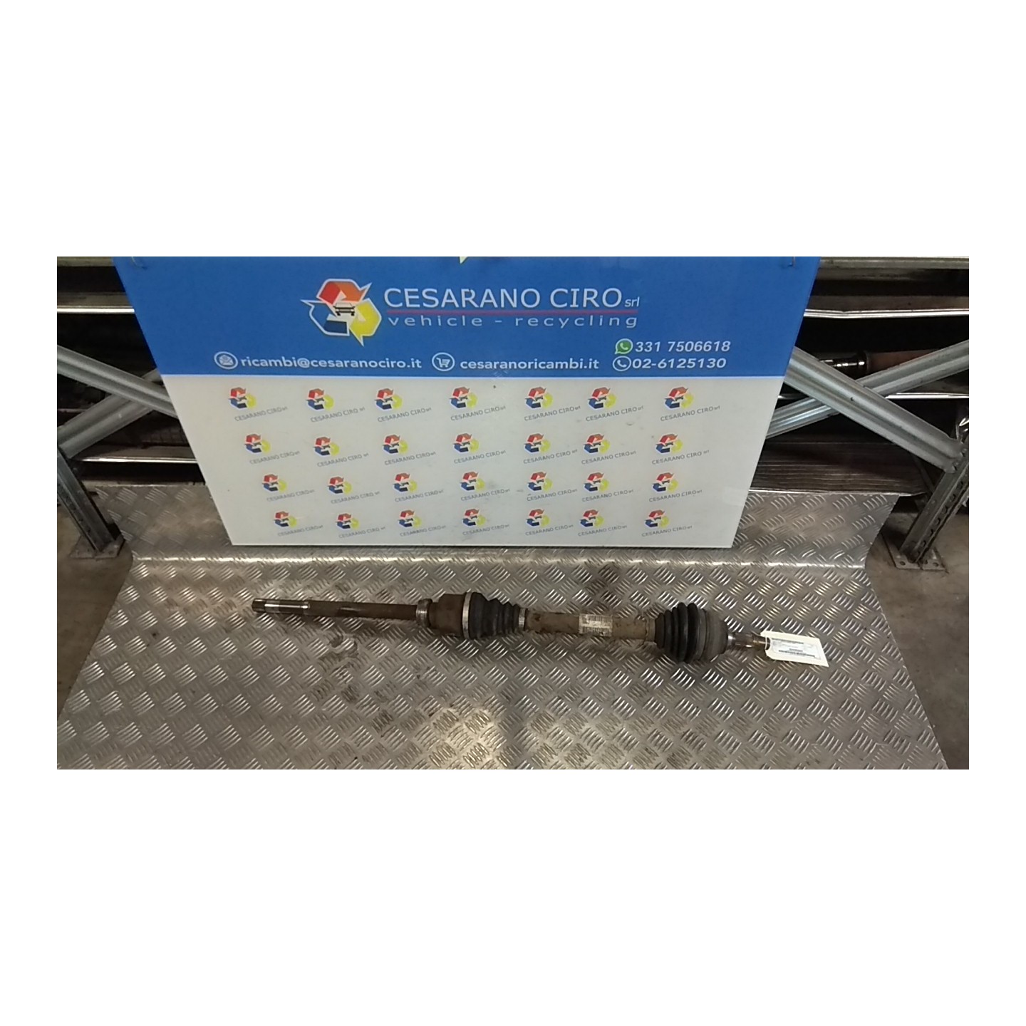 SEMIALBERO ANT. COMPL. DX. 078 CITROEN C4 (B7) (09/10-) 9H06 3273QH