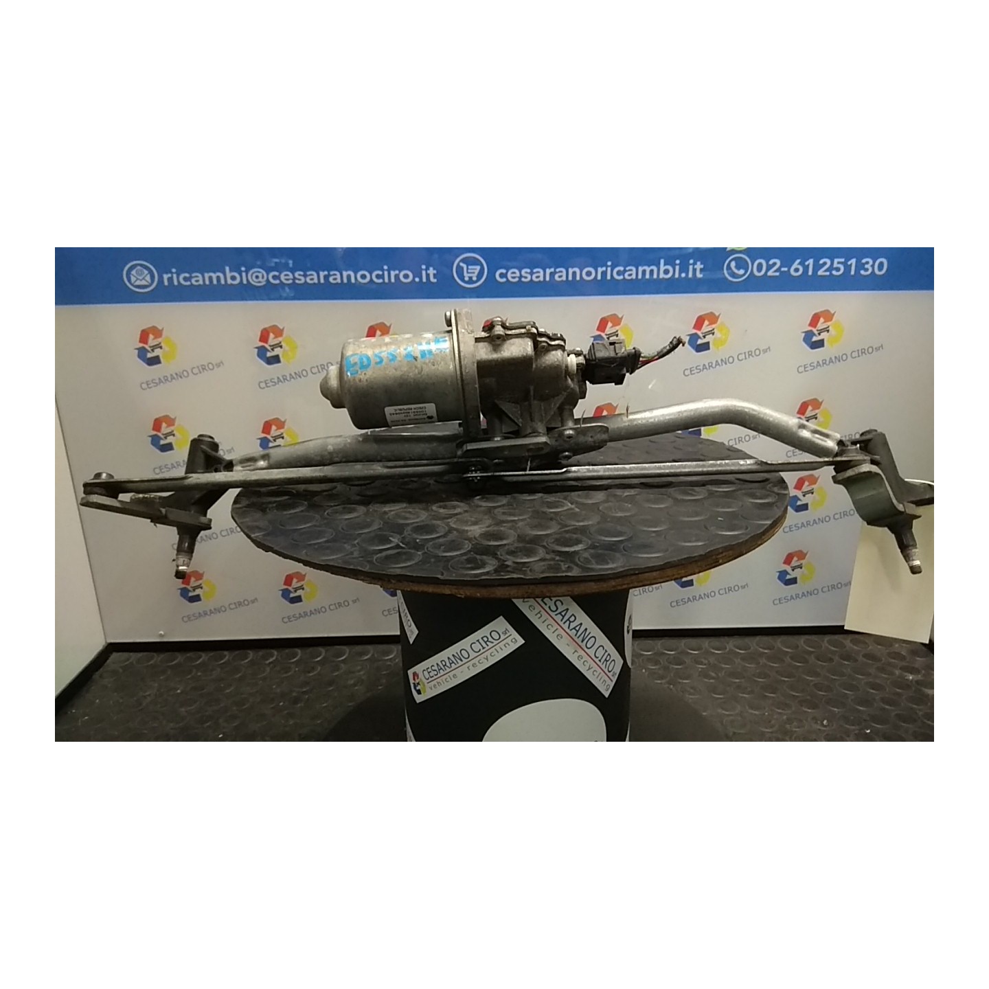 MECCANISMO TERGIPARABREZZA CON MOTORINO 083 SKODA ROOMSTER (5J) (03/10-) CBZ NB3753099018001