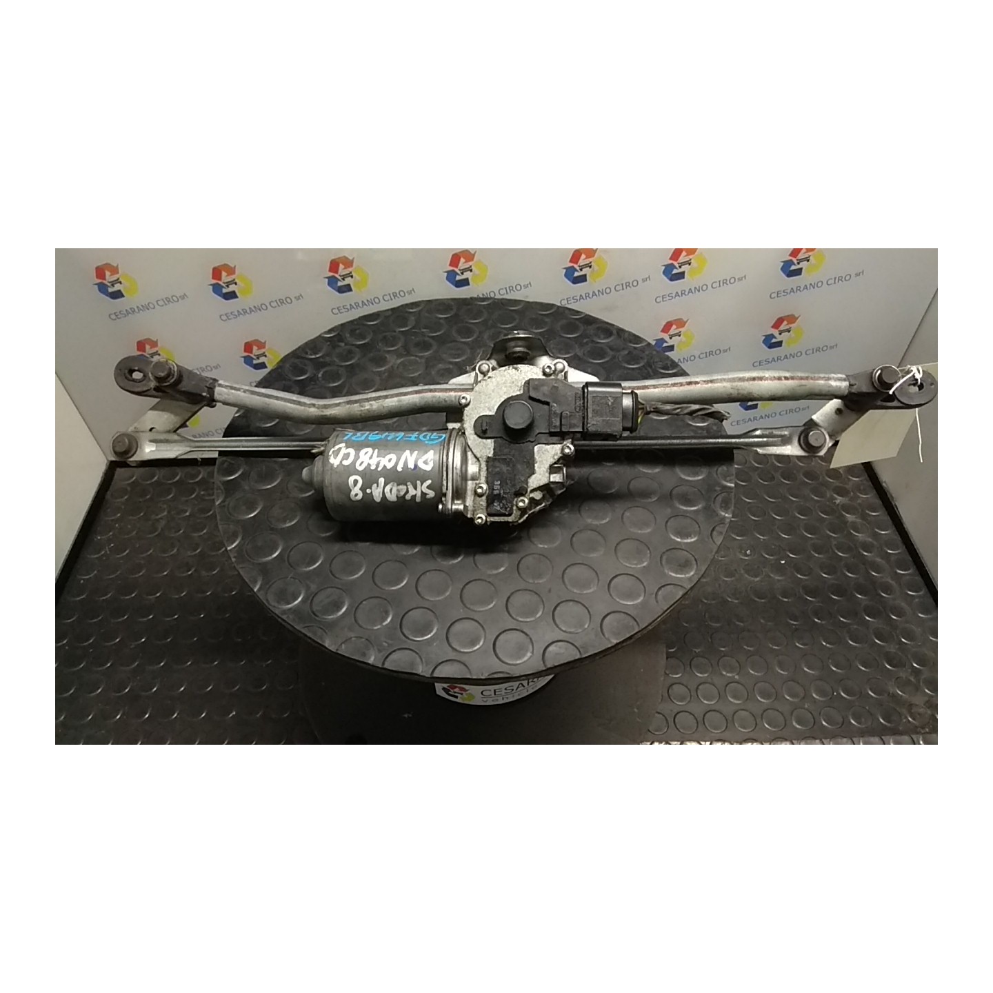 MECCANISMO TERGIPARABREZZA CON MOTORINO 085 SKODA FABIA (54) (04/07-) CAY NB3753099010035