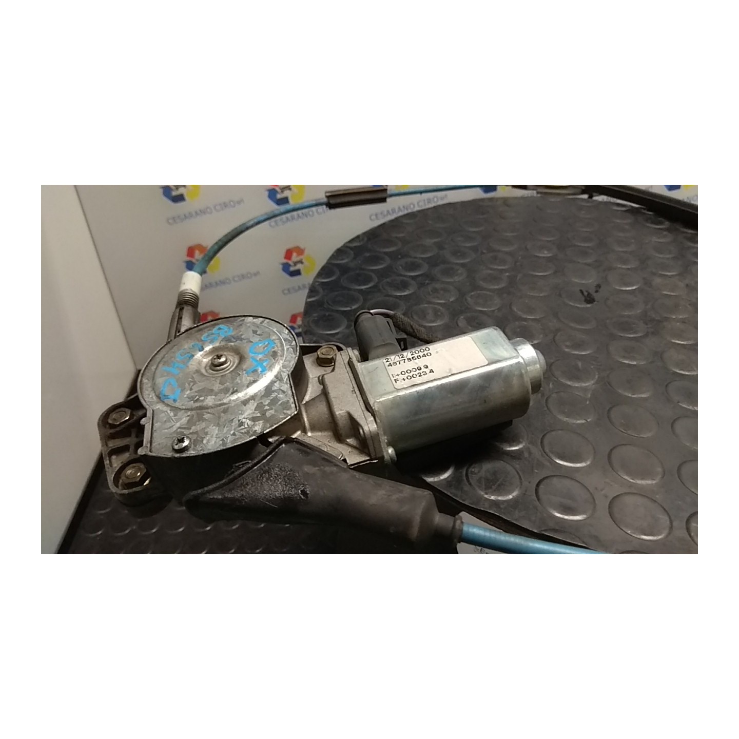 ALZACRISTALLO ELETTR. PORTA ANT. CON MOTORINO DX. 107 LANCIA Y (10/00-03/04) 188A4000 46778564