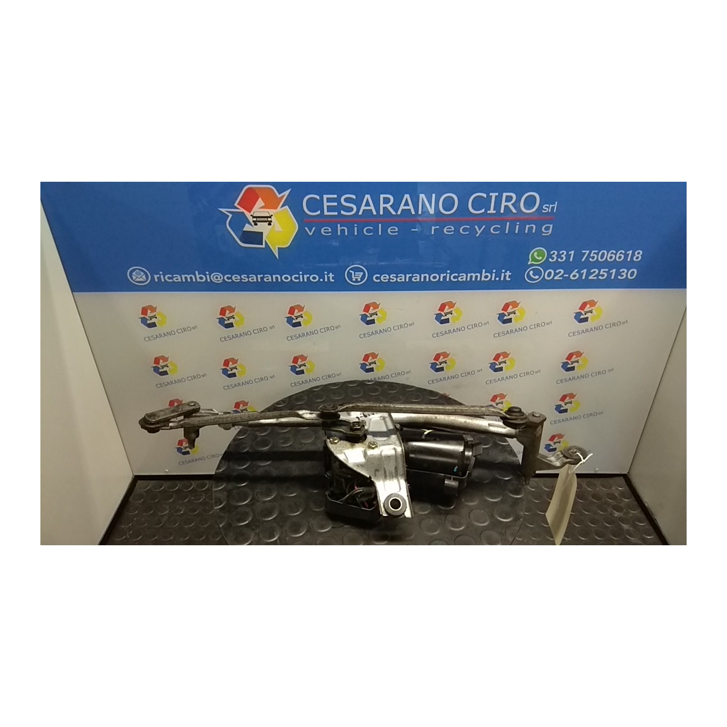 MECCANISMO TERGIPARABREZZA CON MOTORINO 108 LANCIA Y (10/00-03/04) 188A4000 46408351