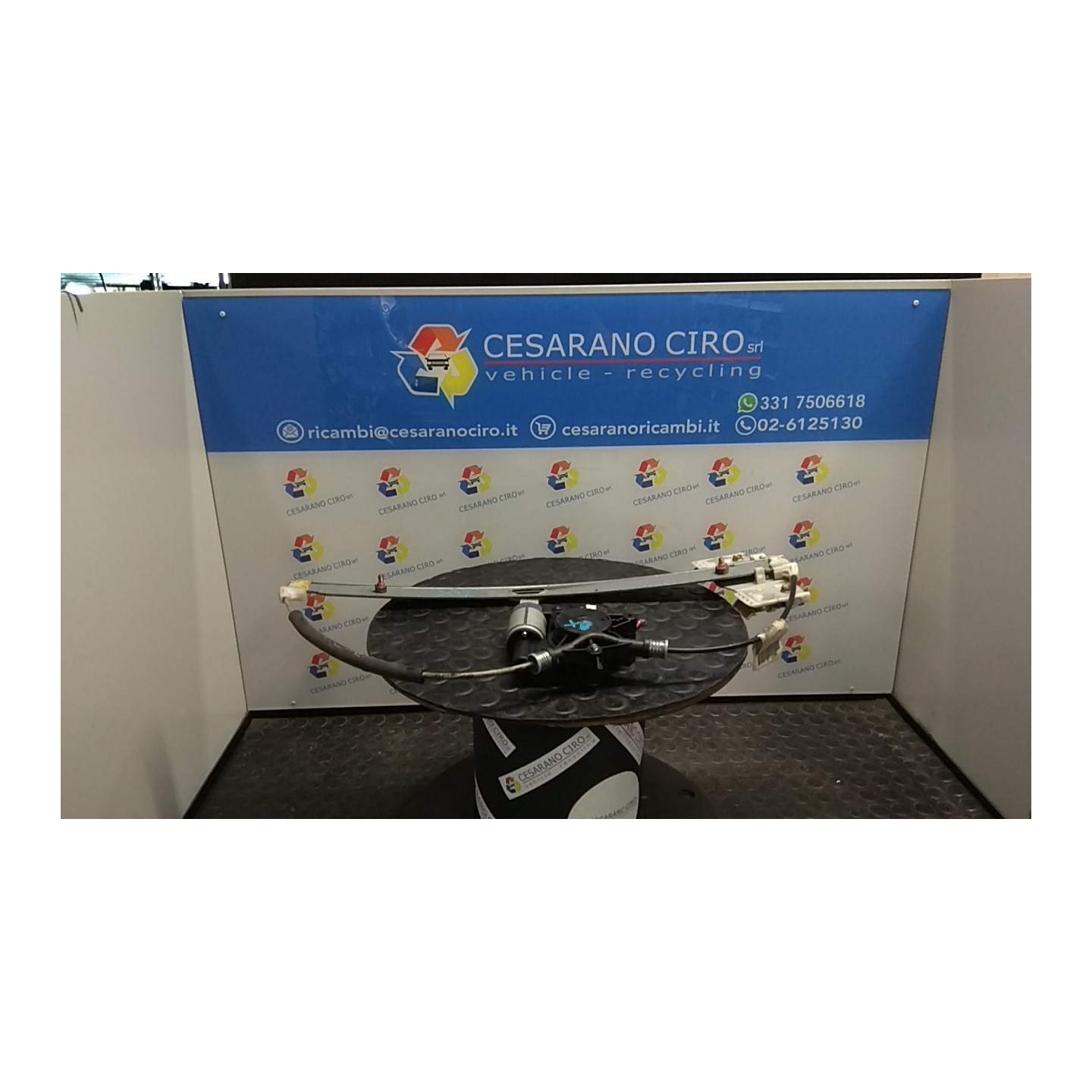 ALZACRISTALLO ELETTR. PORTA ANT. DX. 110 MAZDA MAZDA 2 1A SERIE (02/03-08/07 F6JA DD1458590D