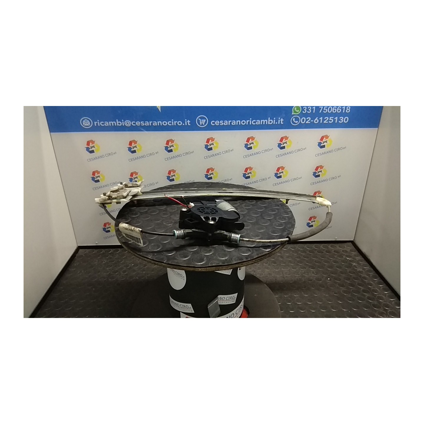 ALZACRISTALLO ELETTR. PORTA ANT. DX. 110 MAZDA MAZDA 2 1A SERIE (02/03-08/07 F6JA DD1458590D