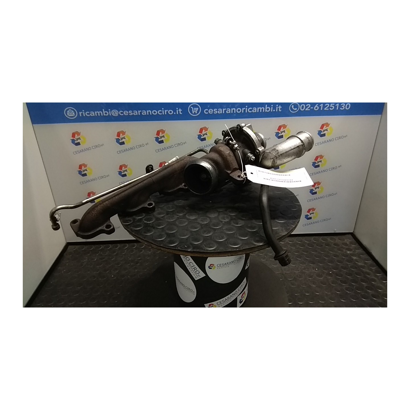 TURBOCOMPRESSORE C/COLLETTORE SCARICO 005 SMART FORFOUR (W454) (01/04-10/07) 639939 A6390900880