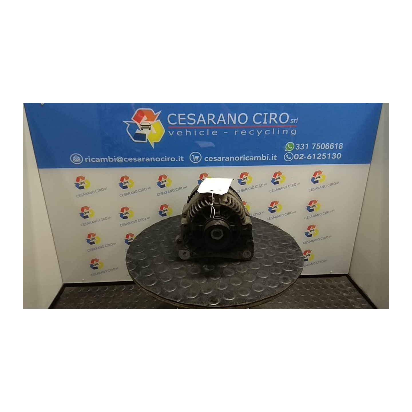 ALTERNATORE VALEO ROTAZ. 70AMP 005 VOLKSWAGEN LUPO (6X) (09/98-05/05) AHT 047903018X
