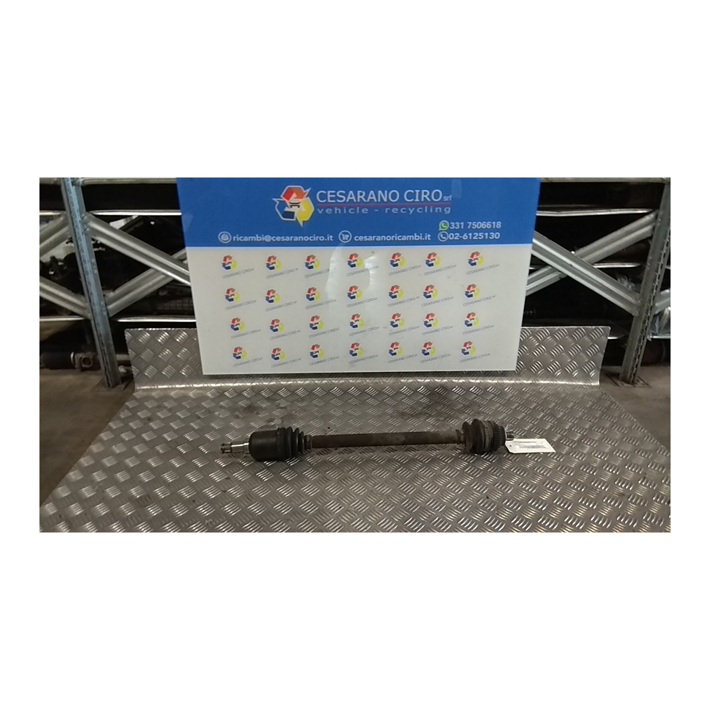 SEMIALBERO POST. DX. 081 SMART FORTWO (A/C450) (01/04-10/07) 61 Q0009853V003000000