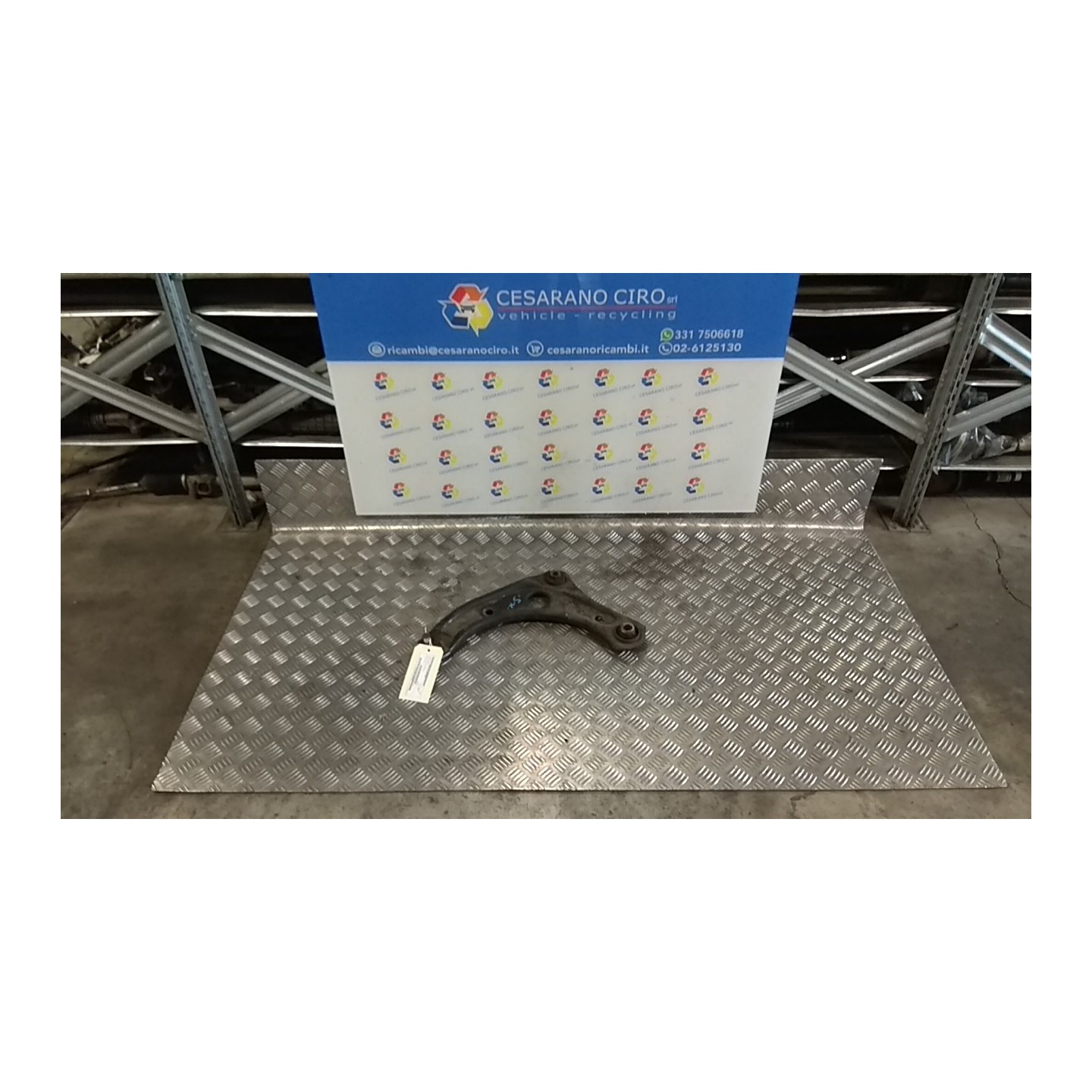 BRACCIO OSCILLANTE SOSP. ANT. SX. 006 NISSAN MICRA (K13K) (09/10-) HR12 545011HA6A