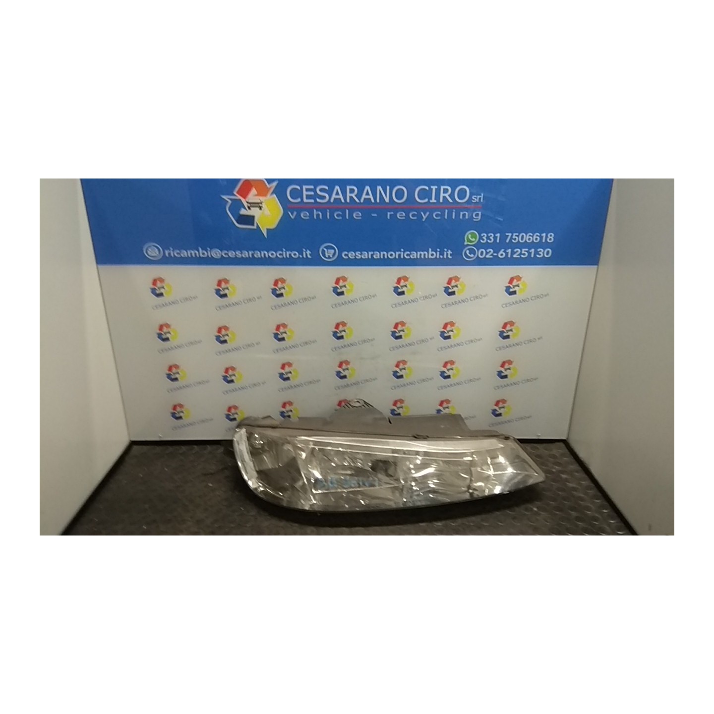 PROIETTORE CON REGOLATORE ALTEZZA DX. 060 PEUGEOT 406 (04/99-05/04) RHZ 6205V2