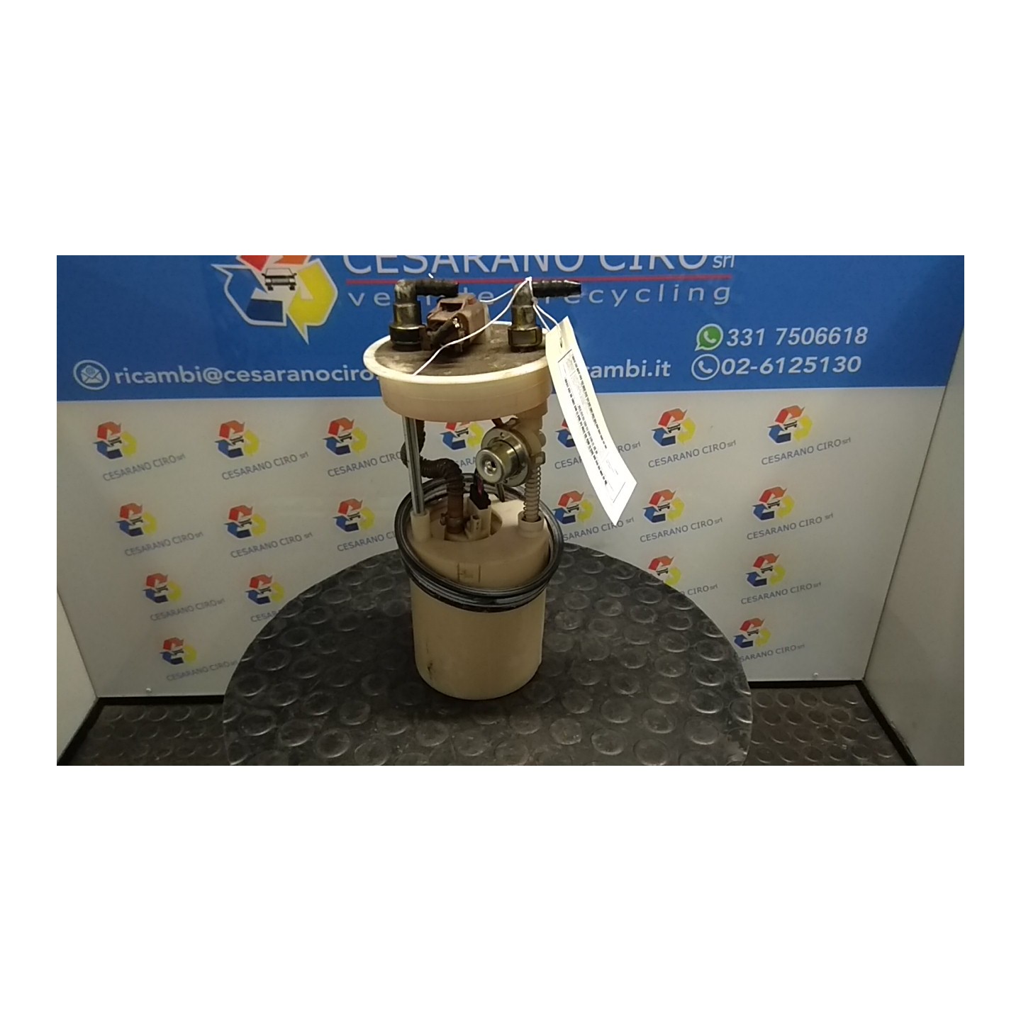POMPA CARBURANTE C/TRASDUTTORE (GALLEGGIANTE) RESTYLING 2007 078 CHEVROLET (DAEWOO) MATIZ (M200) (04/05-12/10) B10S1 96464637