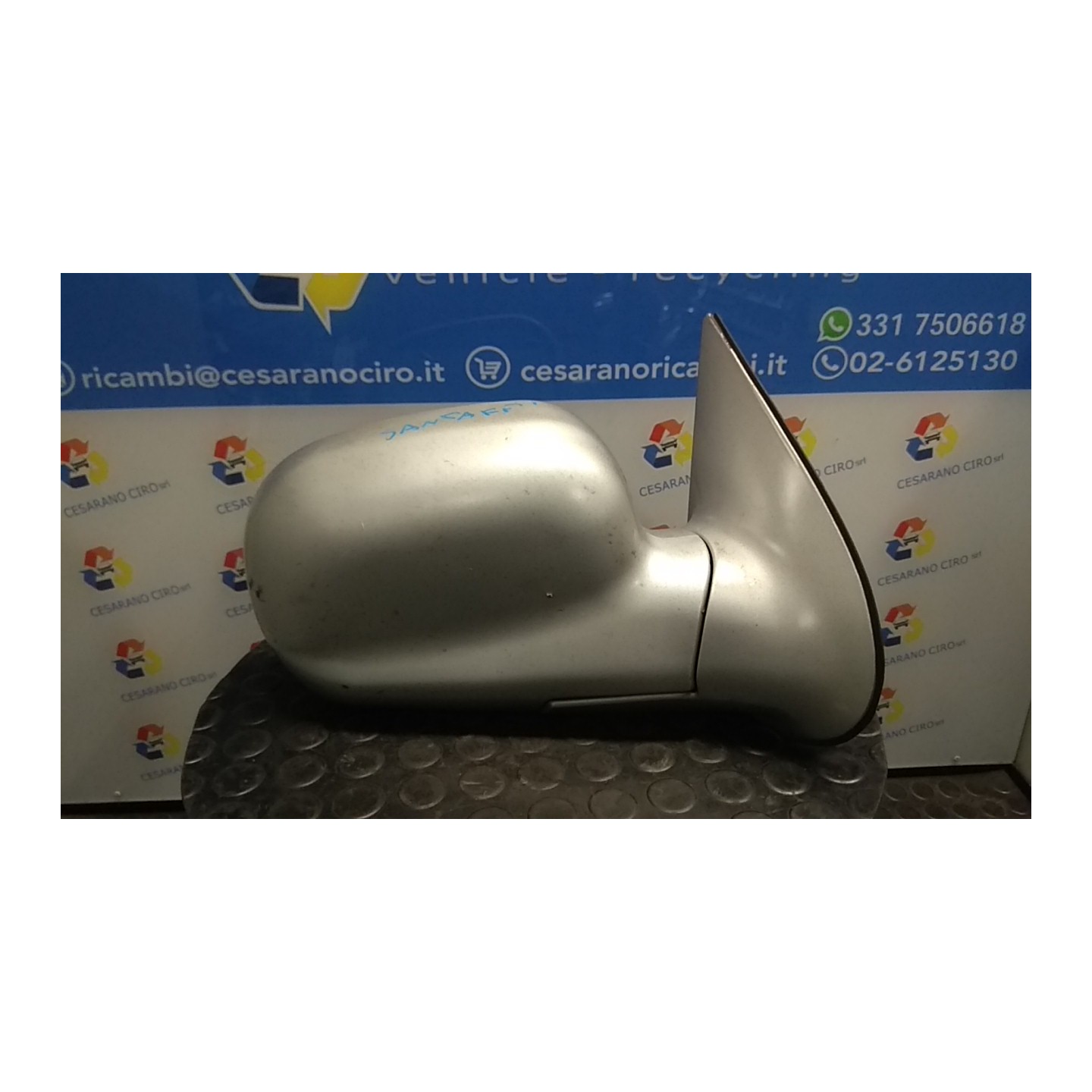 RETROVISORE EST. REGOLAZ. ELETTR. 12-02- GLS TERMICO DX. 095 HYUNDAI SANTA FE 1A SERIE (01/01-10/06 D4EA 8762026401
