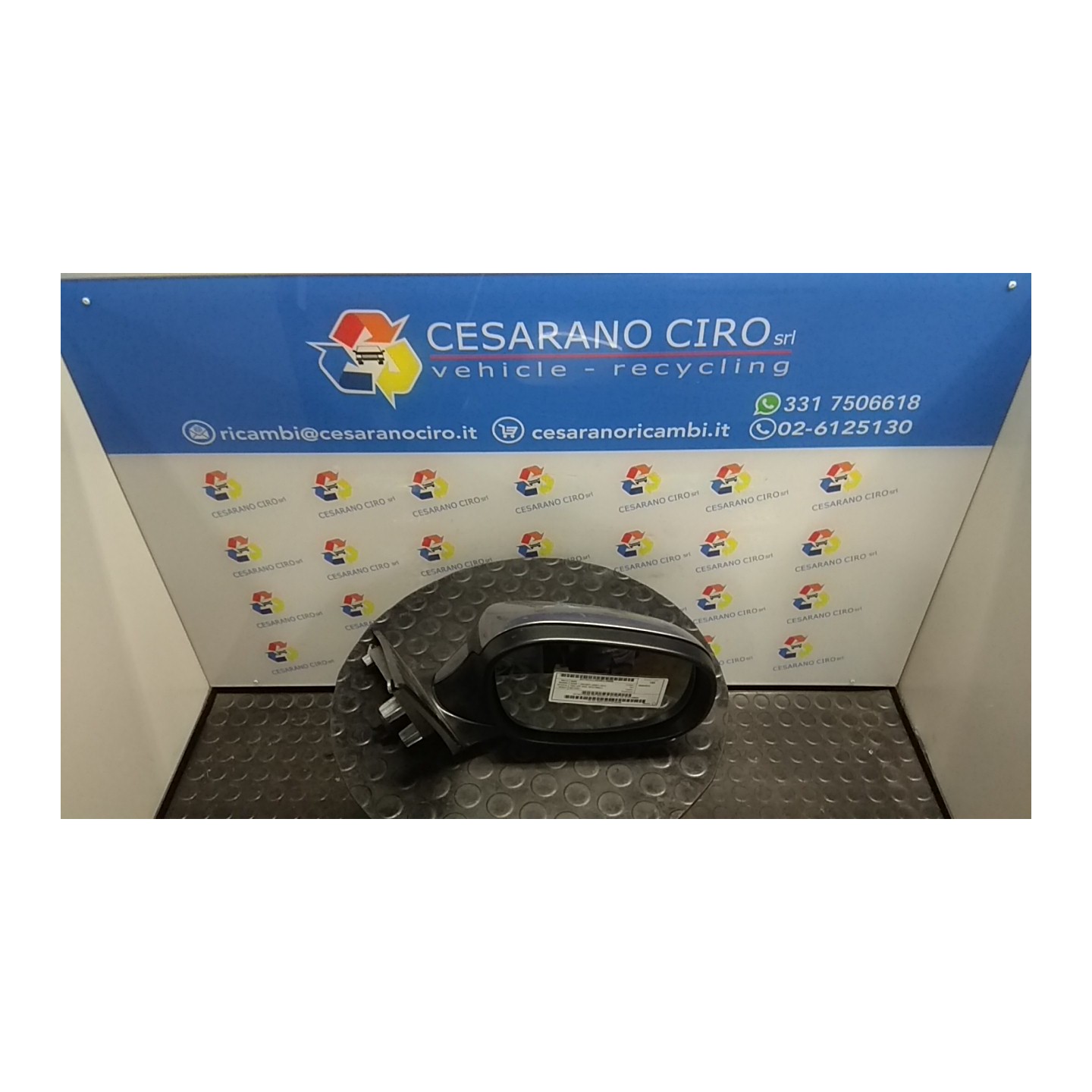 RETROVISORE EST. REGOLAZ. ELETTR. DX. 098 BMW SERIE 1 (E81/E87) (03/07-12/12 N47D20C 51167189850