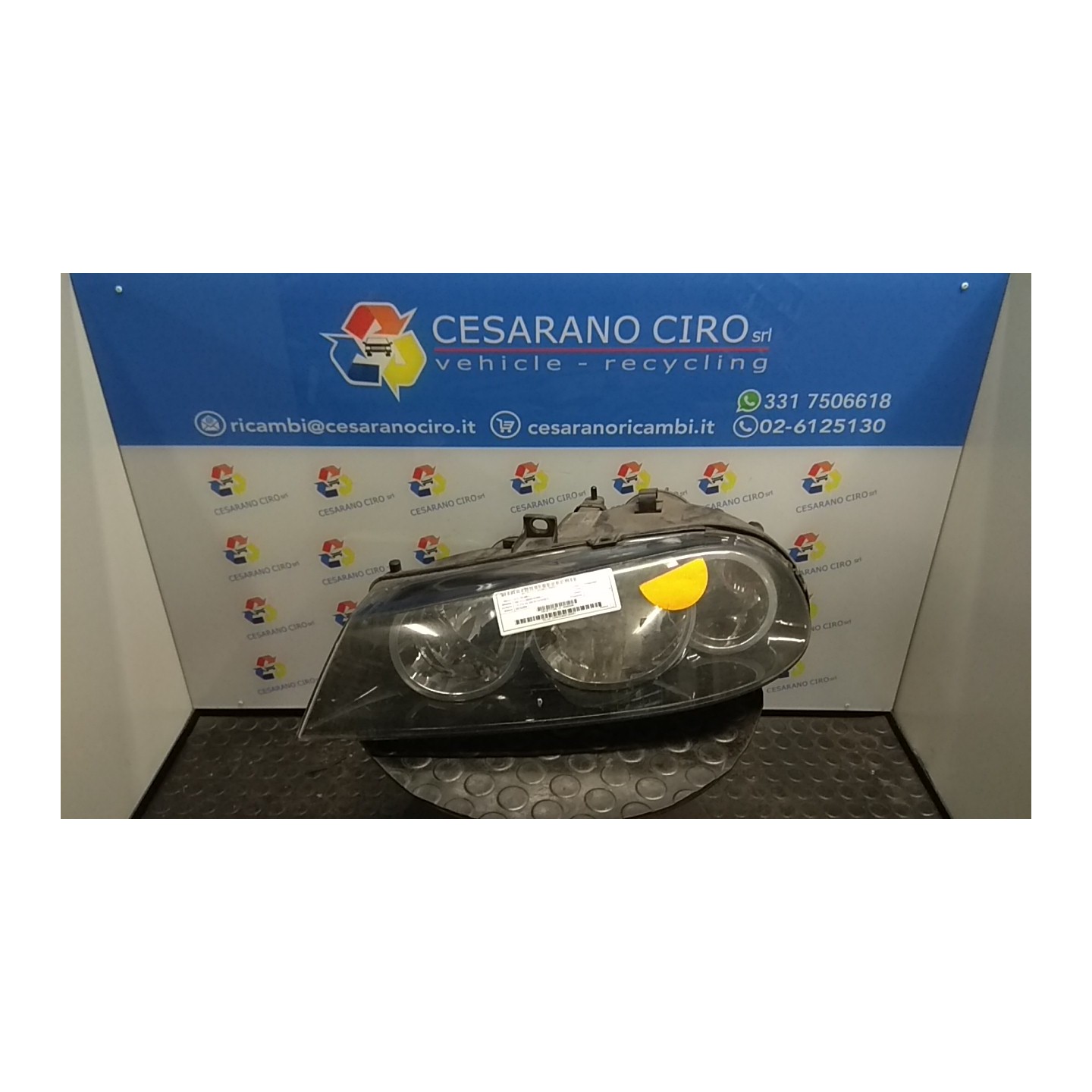 PROIETTORE SX. 002 ALFA ROMEO 156 (X1) (06/03-01/06) 937A2000 60695646