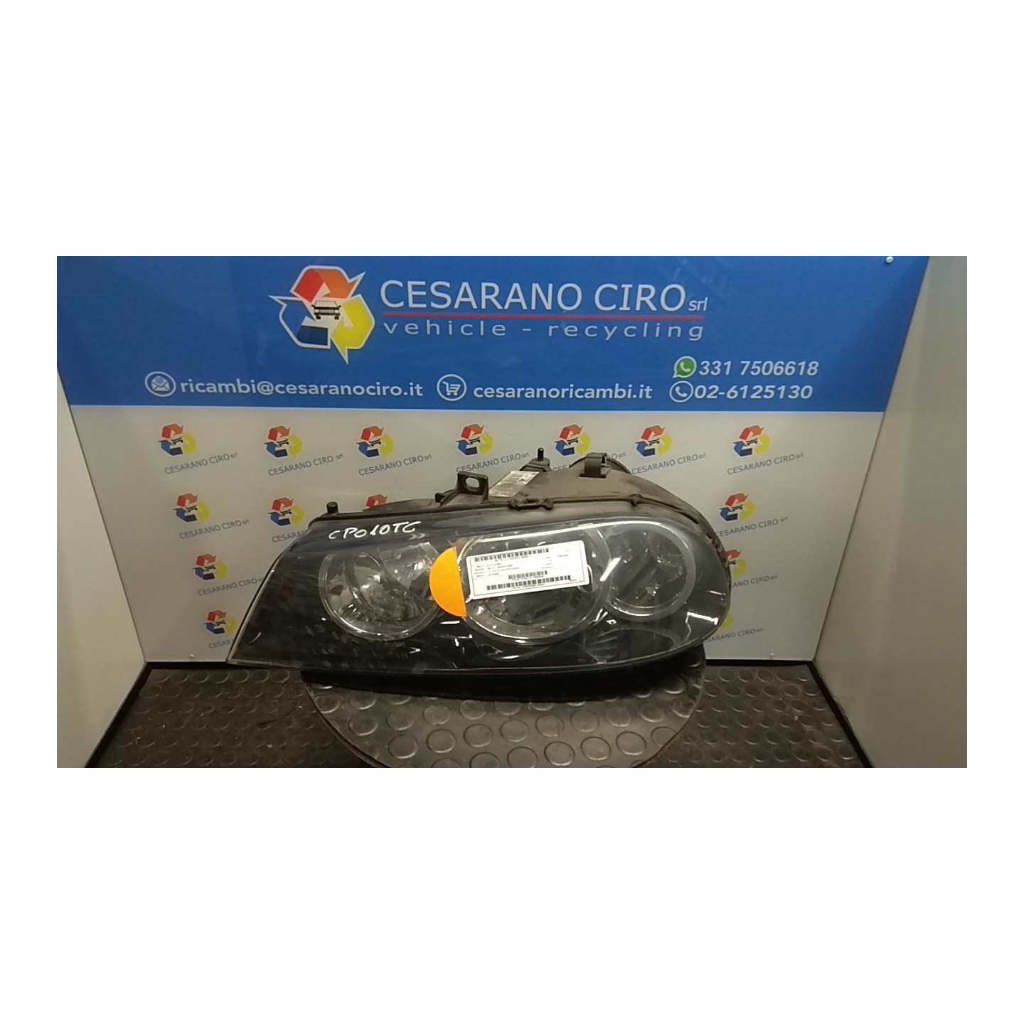 PROIETTORE SX. 003 ALFA ROMEO 156 (X1) (06/03-01/06) 937A2000 60695646