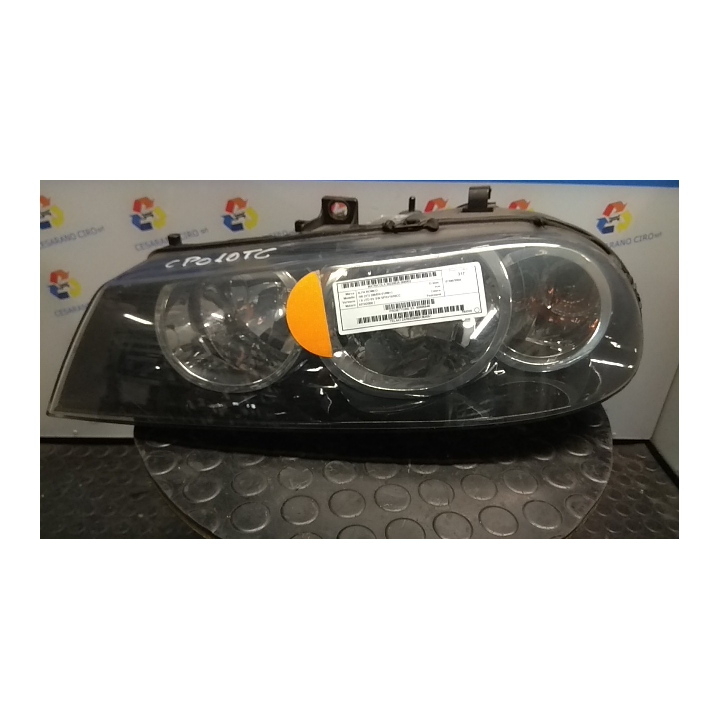 PROIETTORE SX. 003 ALFA ROMEO 156 (X1) (06/03-01/06) 937A2000 60695646