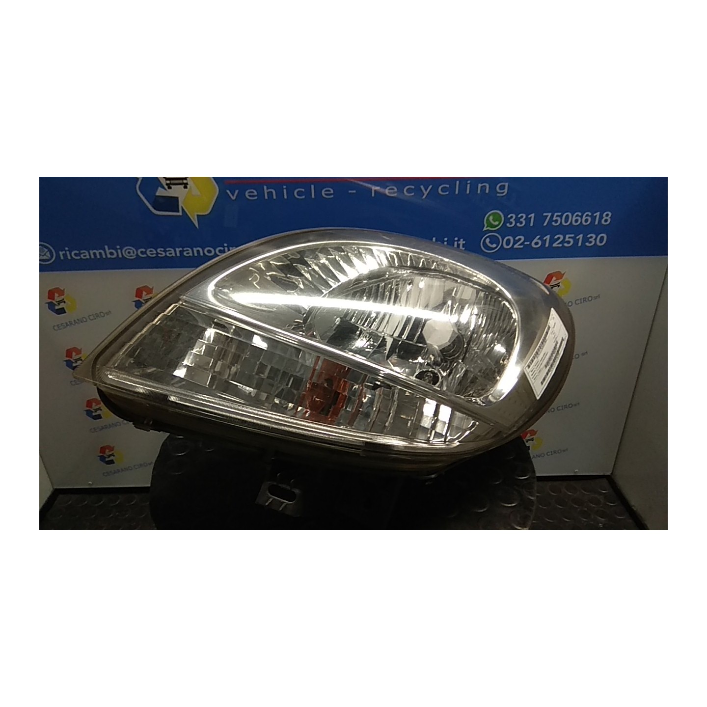 PROIETTORE SX. 037 RENAULT KANGOO (04/03-03/09) K4M17 260602103R