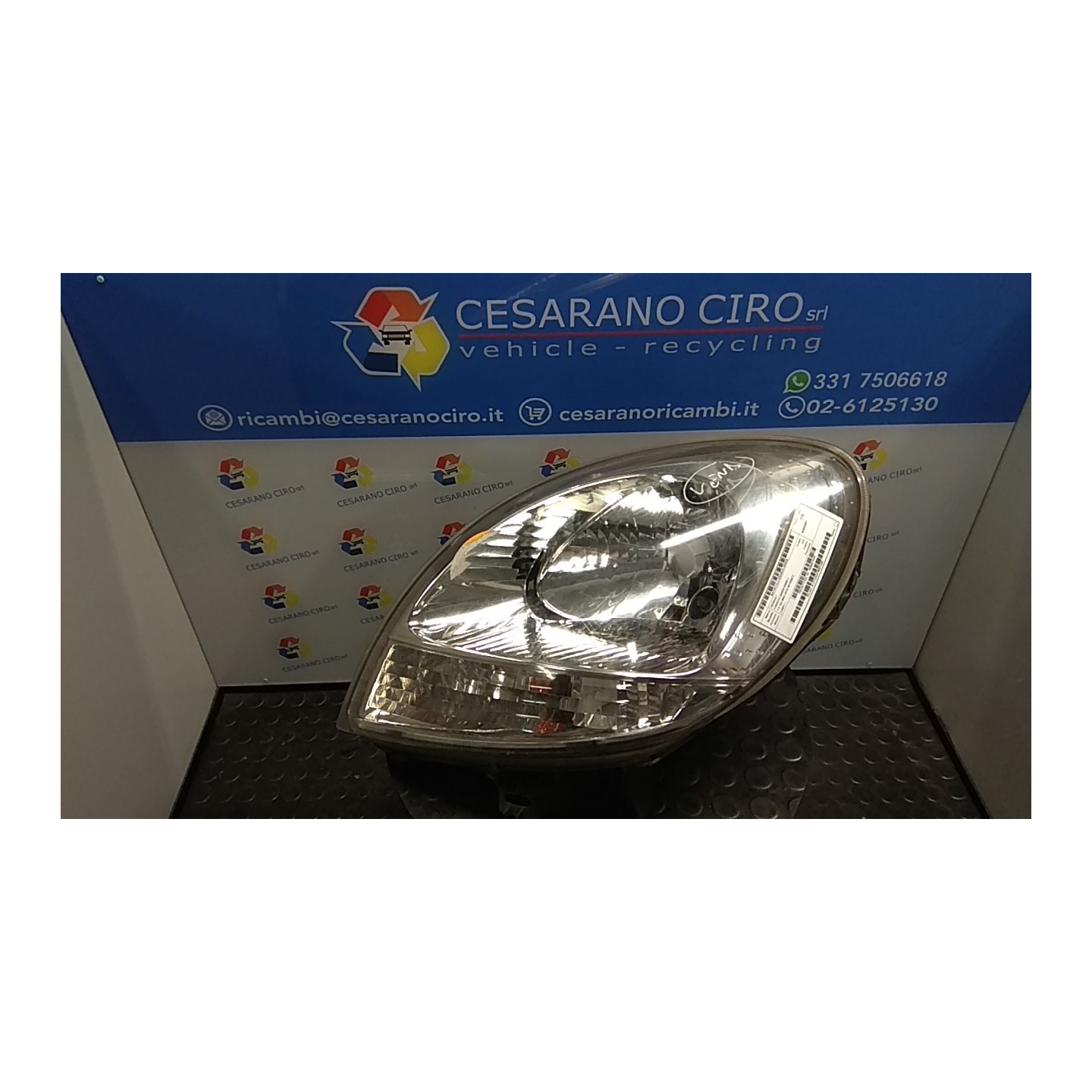 PROIETTORE SX. 039 RENAULT KANGOO (04/03-03/09) K4M17 260602103R