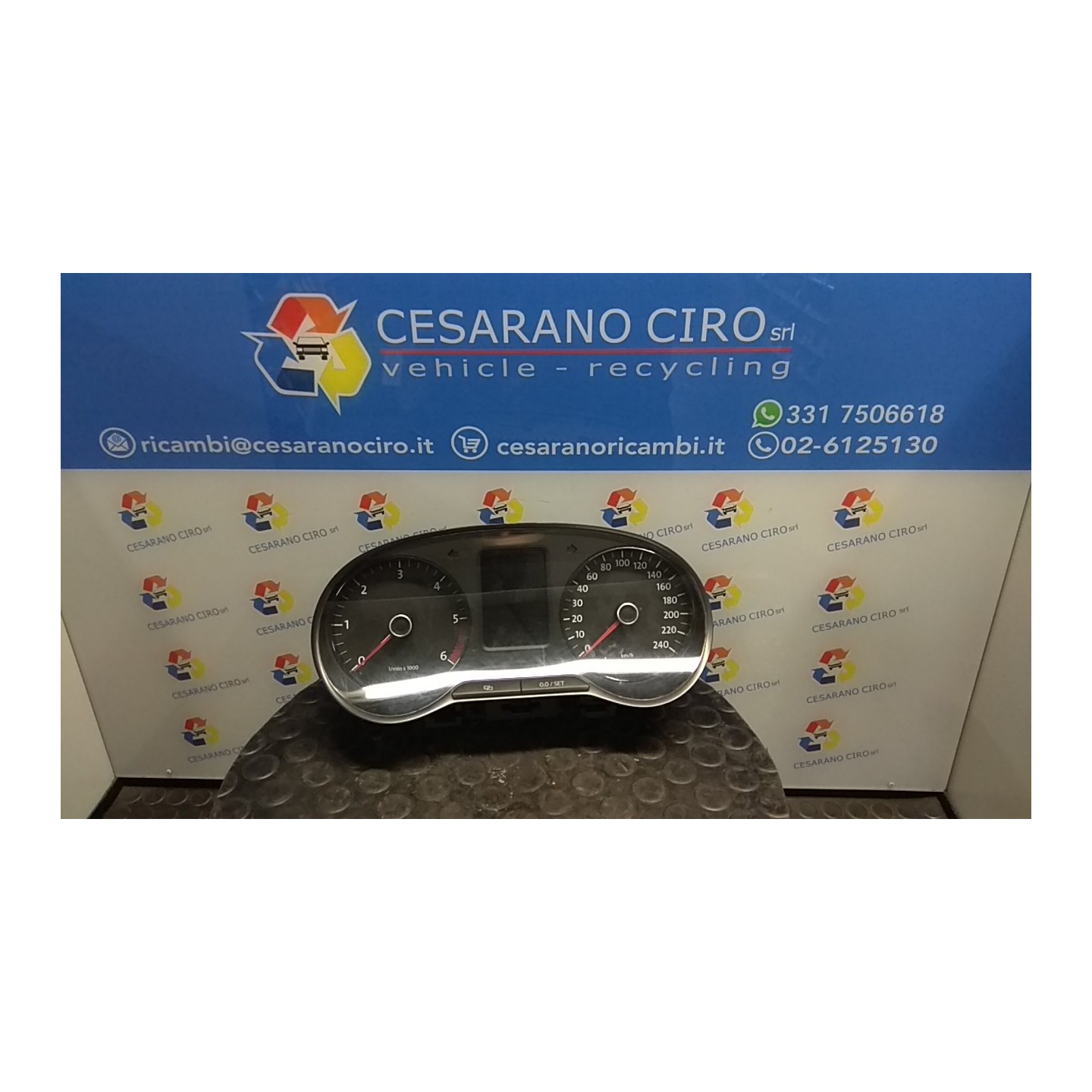 QUADRO PORTASTRUMENTI 056 VOLKSWAGEN POLO (6R) (05/09-10/14) CAY 6R0920860CX