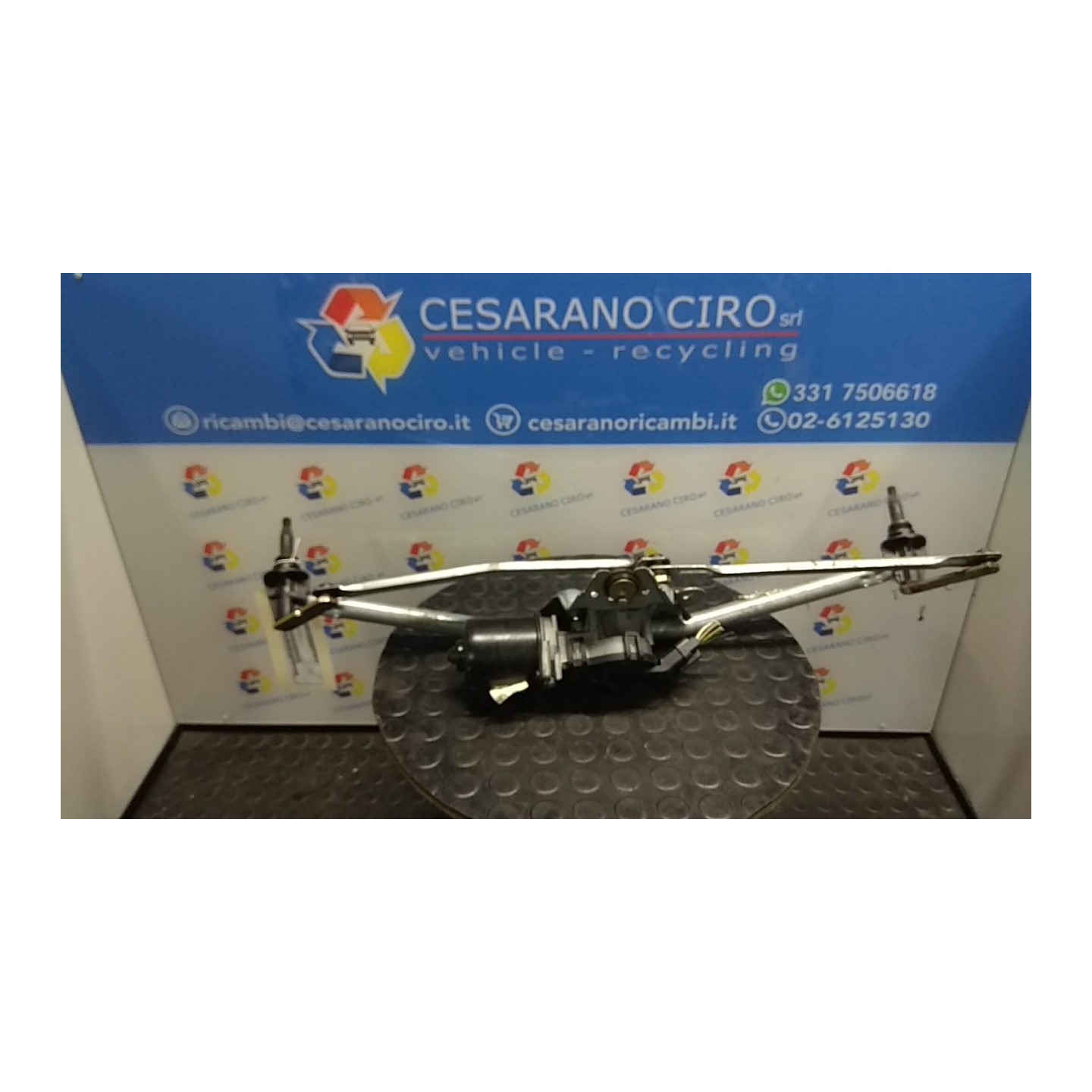 MOTORINO TERGIPARABREZZA 149 RENAULT KANGOO (04/03-03/09) K9KW7 7701207957
