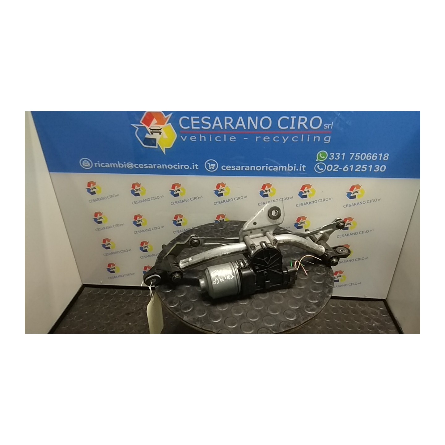 MOTORINO TERGIPARABREZZA 151 RENAULT TWINGO 2A SERIE (06/07-02/12) D7FA8 7701064031