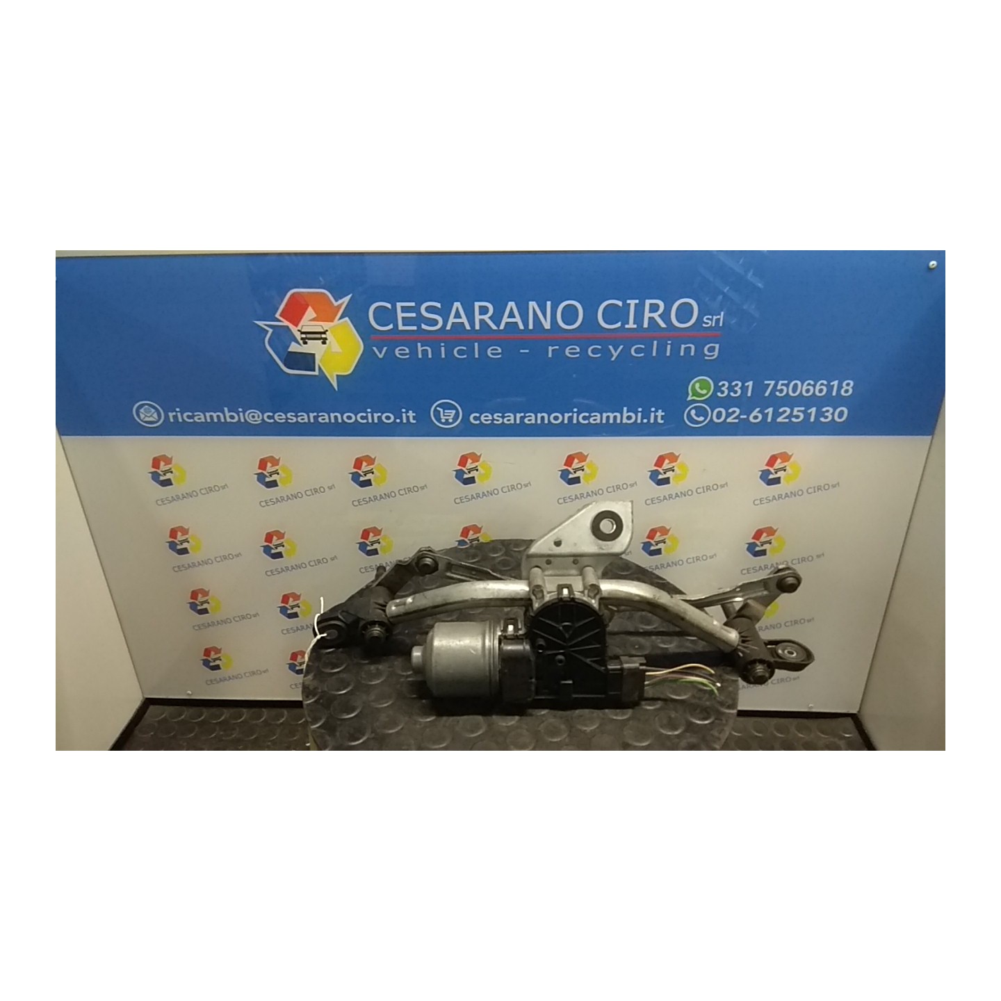 MOTORINO TERGIPARABREZZA 153 RENAULT TWINGO 2A SERIE (06/07-02/12) D7FA8 7701064031