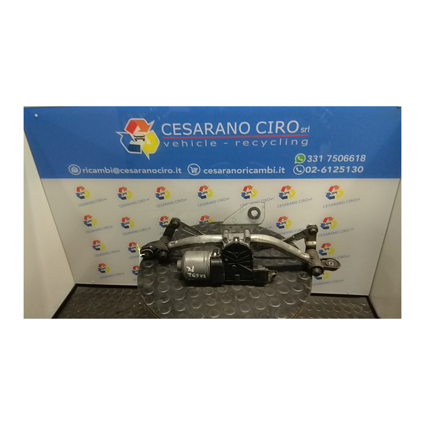 MOTORINO TERGIPARABREZZA 154 RENAULT TWINGO 2A SERIE (06/07-02/12) D7FA8 7701064031