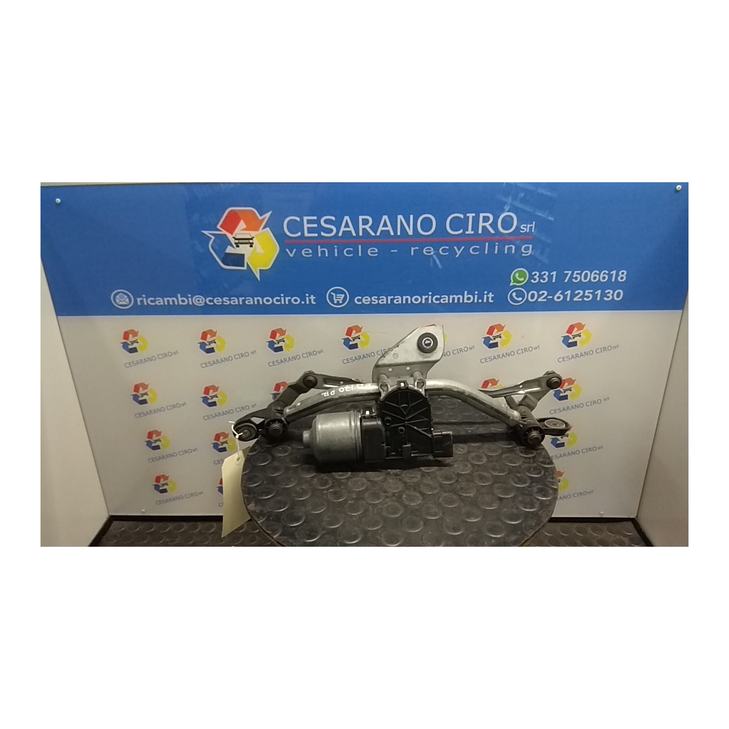 MOTORINO TERGIPARABREZZA 155 RENAULT TWINGO 2A SERIE (06/07-02/12) D7FA8 7701064031