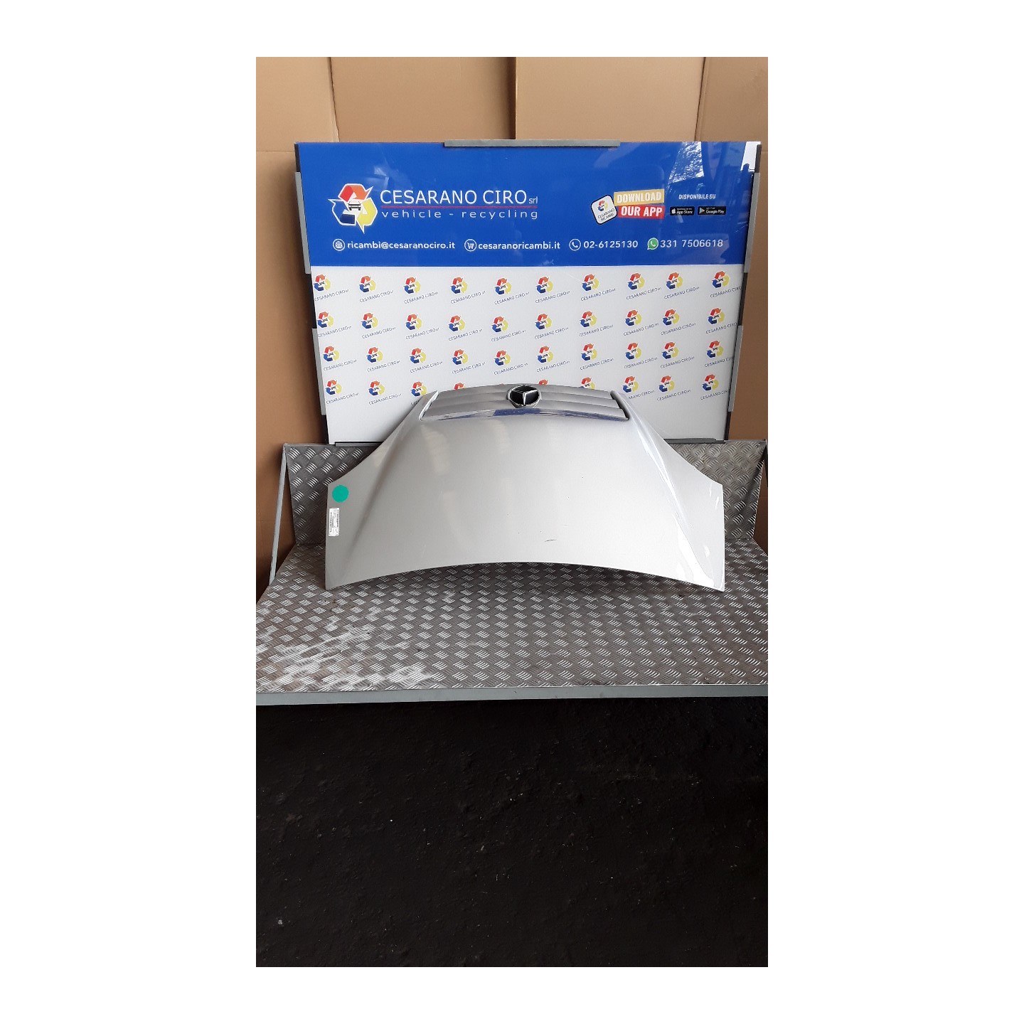 COFANO ANT. 090 MERCEDES-BENZ CLASSE A (W168) (03/01-06/04) 166940 A1688800657