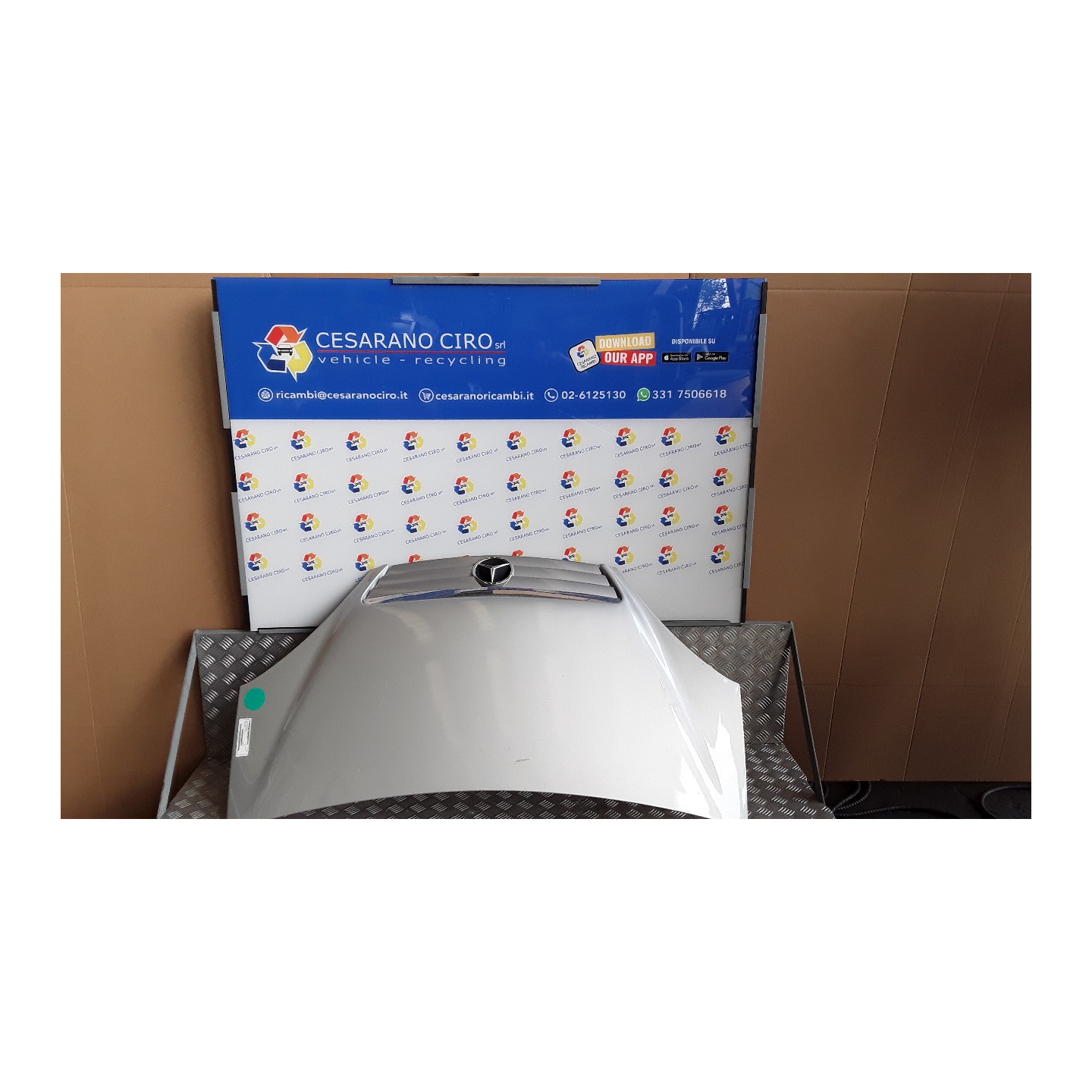 COFANO ANT. 090 MERCEDES-BENZ CLASSE A (W168) (03/01-06/04) 166940 A1688800657