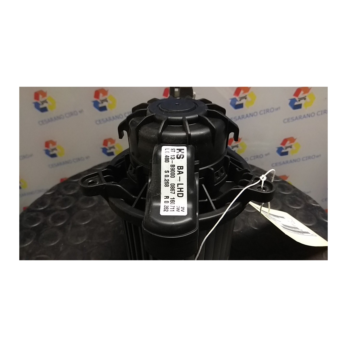 MOTORINO VENTILAZIONE ABITACOLO 100 HYUNDAI I10 (09/13-04/17) G3LA 97113B9000