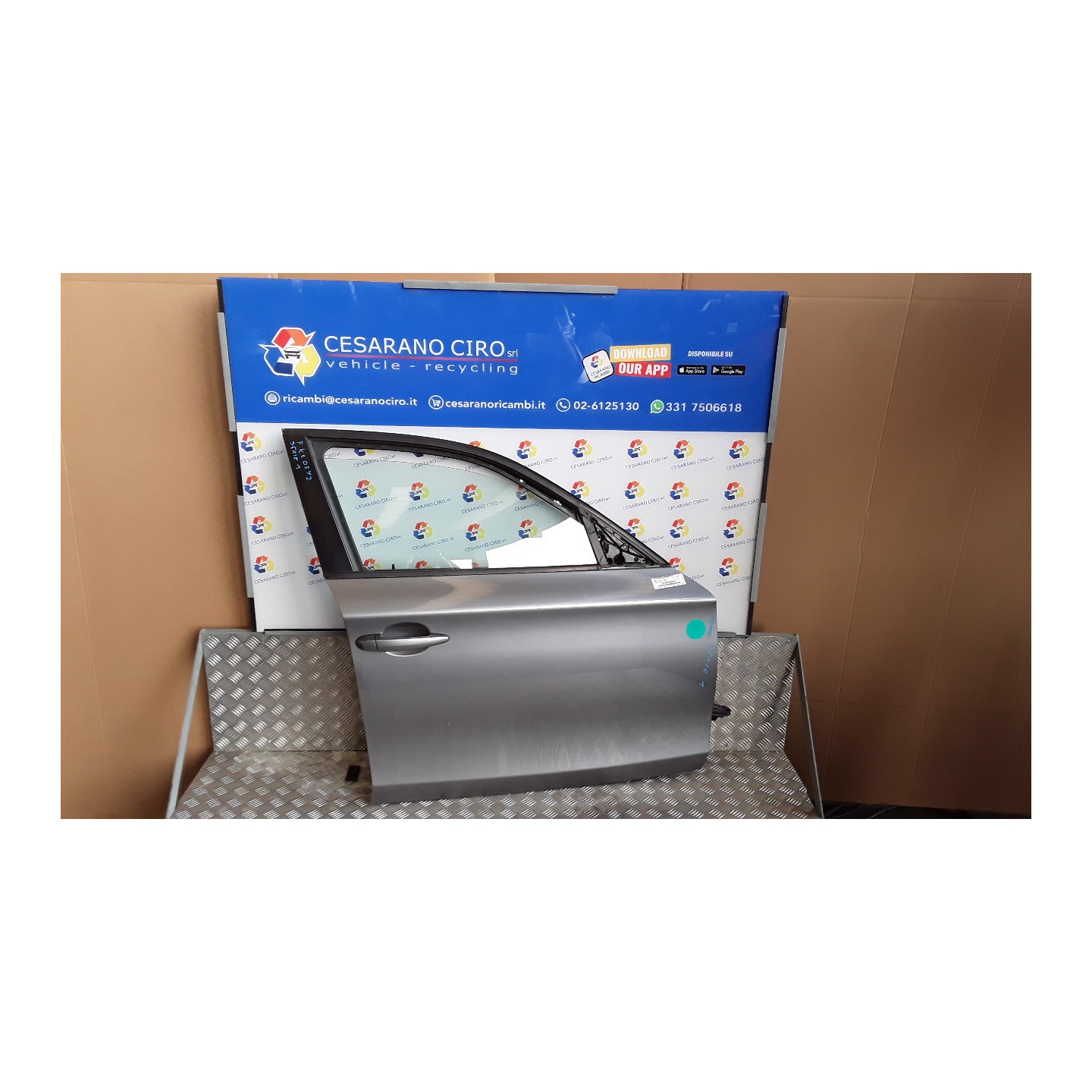 PORTA ANT. SX. 161 BMW SERIE 1 (E81/E87) (03/07-12/12 N47D20C 41517191011