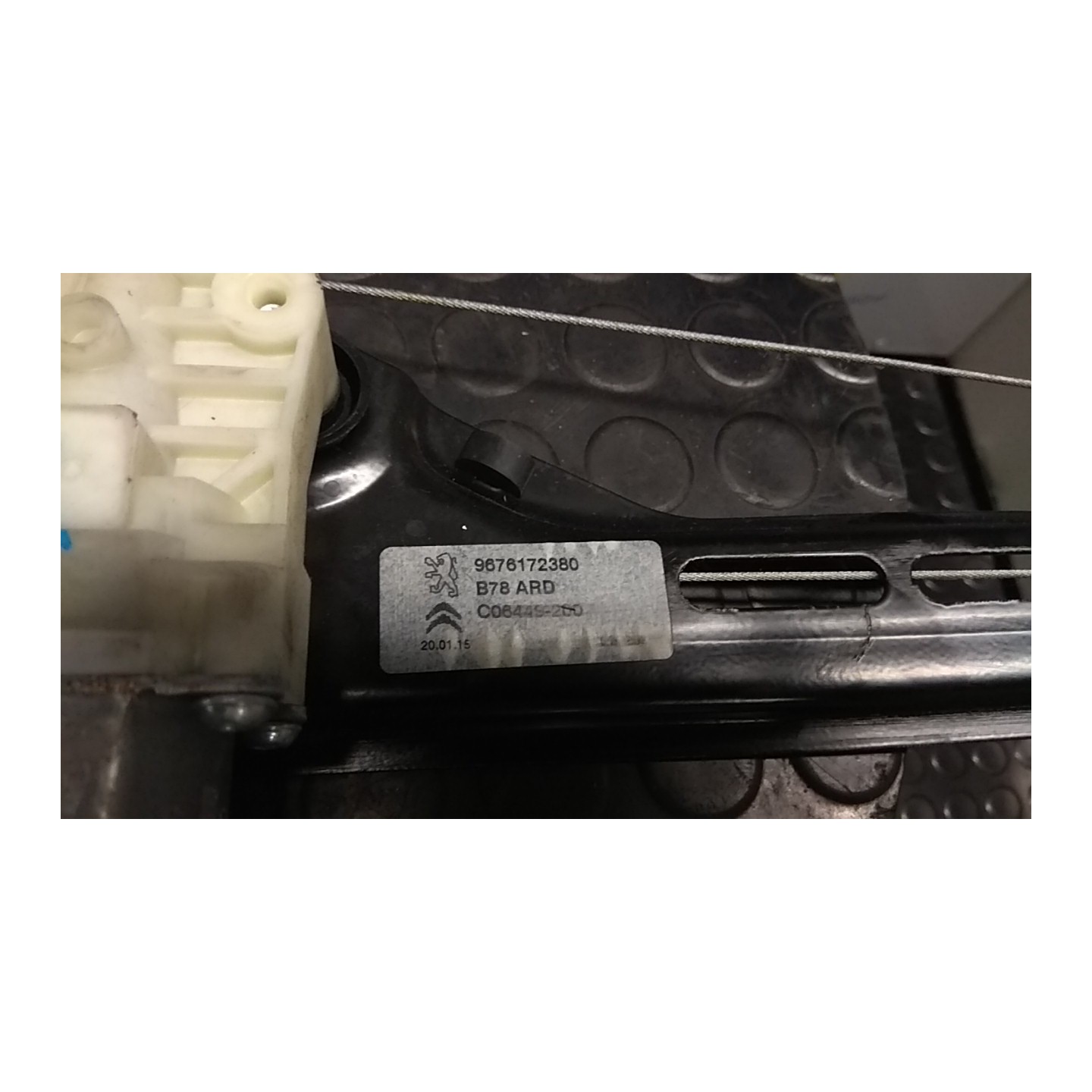 ALZACRISTALLO ELETTR. PORTA POST. DX. 084 CITROEN C4 PICASSO (B78) (05/13-) 9H05 9676172380