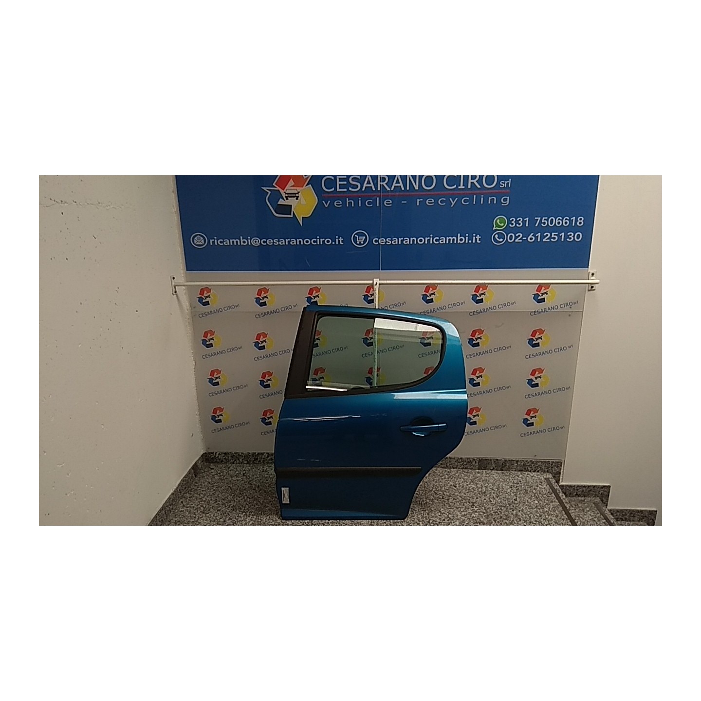 PORTA POST. SX. 091 PEUGEOT 207 (04/06-06/09) KFV 9006N2