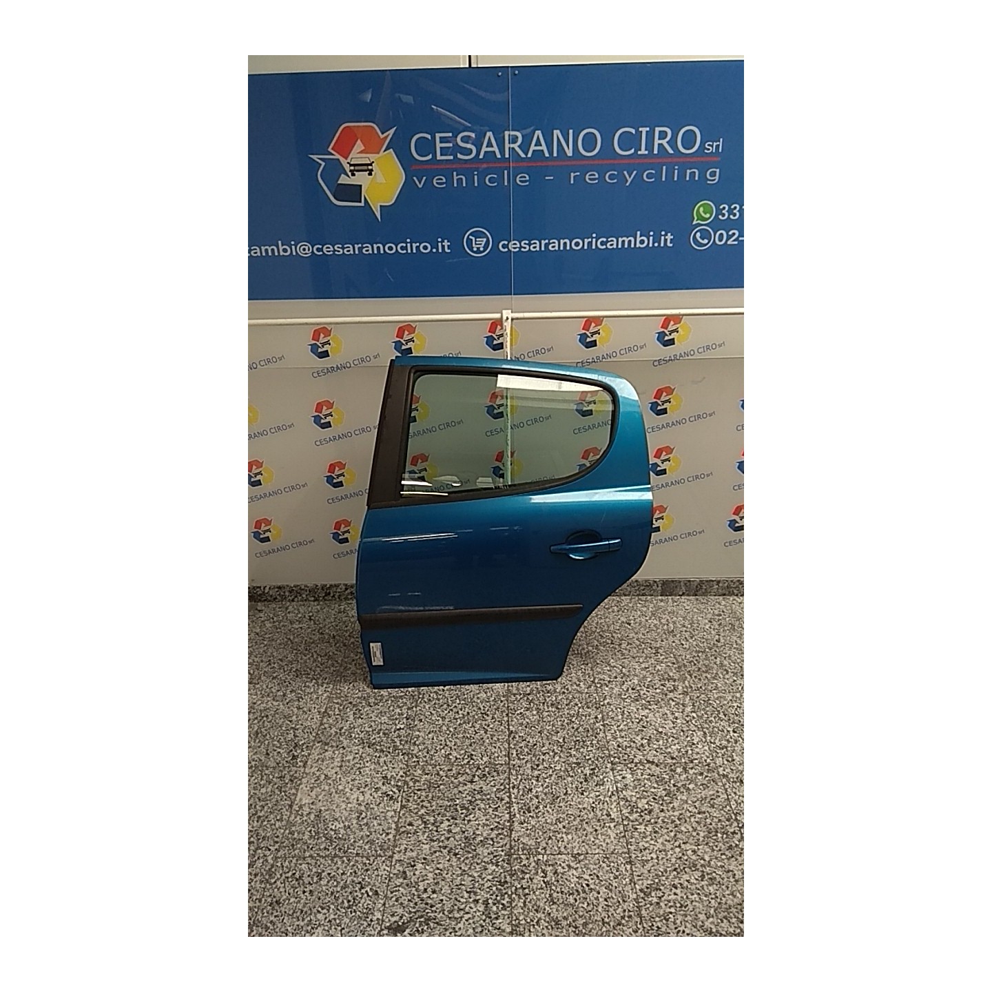 PORTA POST. SX. 091 PEUGEOT 207 (04/06-06/09) KFV 9006N2