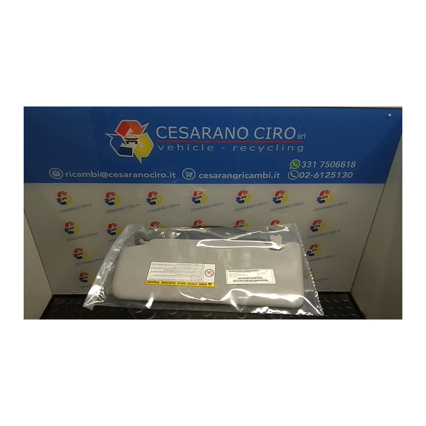 ALETTA PARASOLE PARABREZZA C/SPECCHIO DX. 008 HONDA CIVIC 8A SERIE (12/05-) R18A2 83230SMGG03ZA