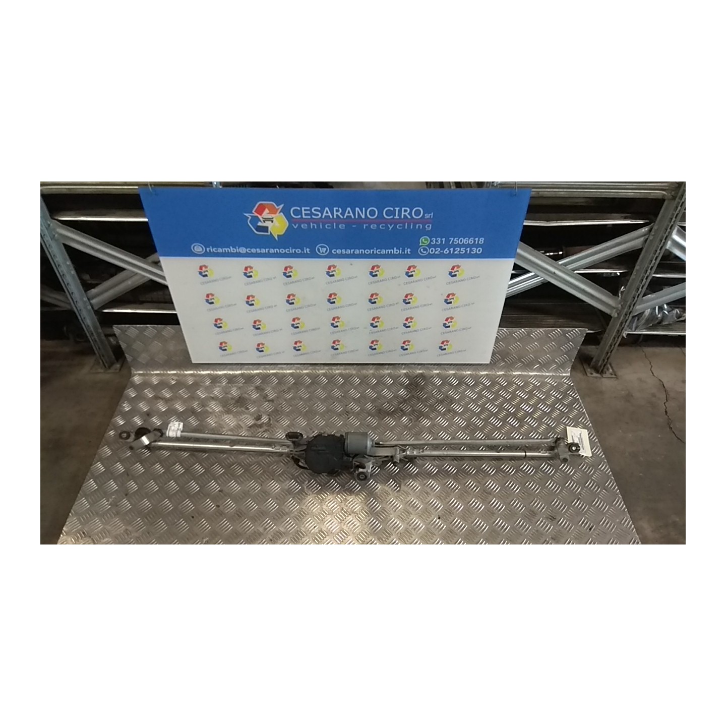 MECCANISMO TERGIPARABREZZA CON MOTORINO 022 OPEL ASTRA (P10) (10/09-06/18) A17DTR 13262434